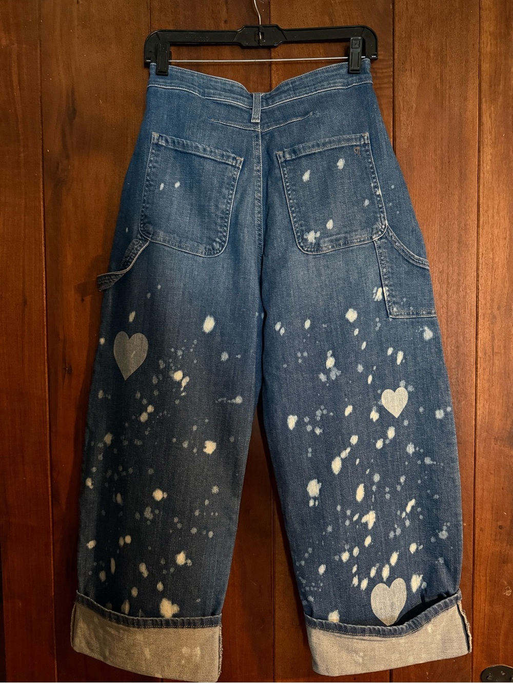 Anthropologie Cropped Kayden Heart jeans - Picture 2 of 3